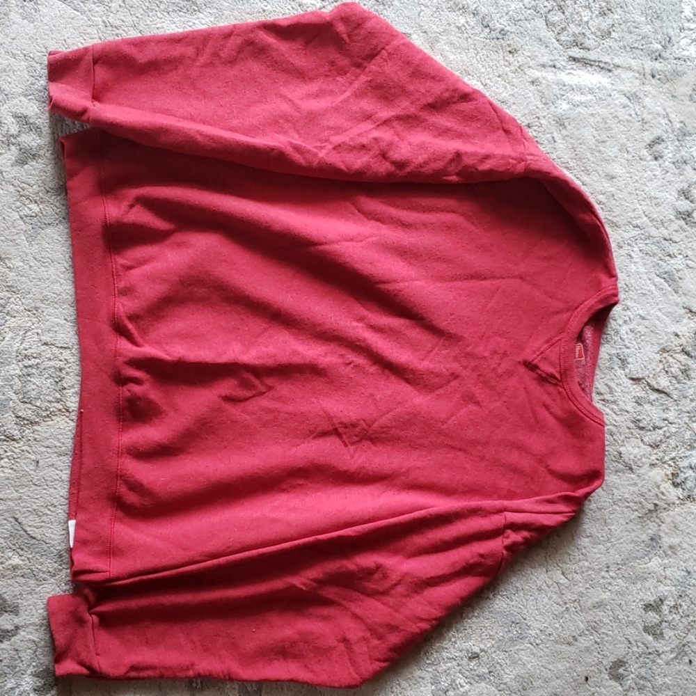 Mens Hanes Long Sleeve Shirt Large